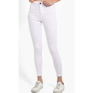 Topshop MOTO White Jeans